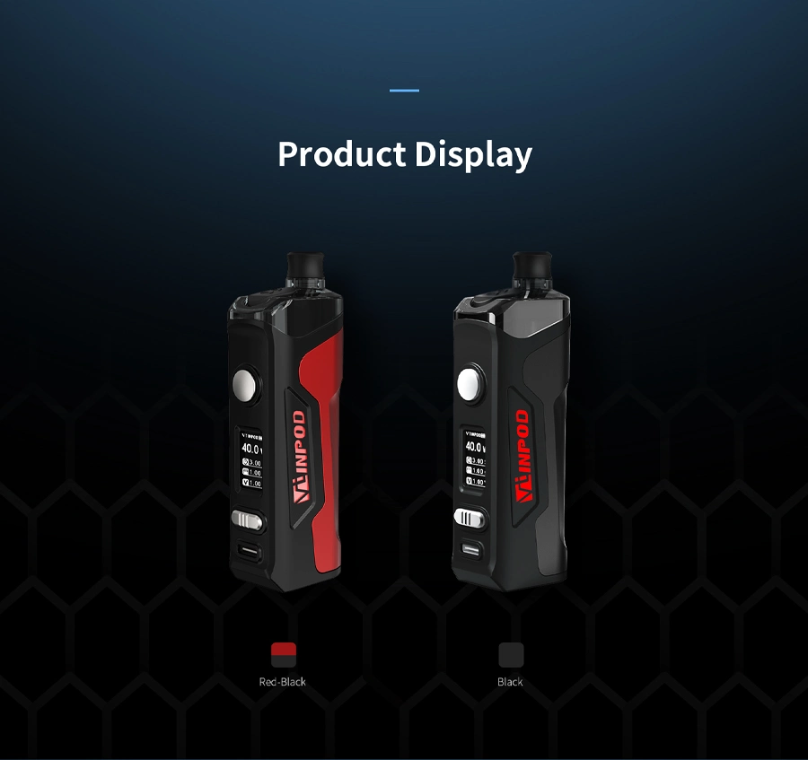 Tpd Standard Ecigs Hcigar Vtinpod 4.5ml Refillable Vape Mod with 1500mAh Battery