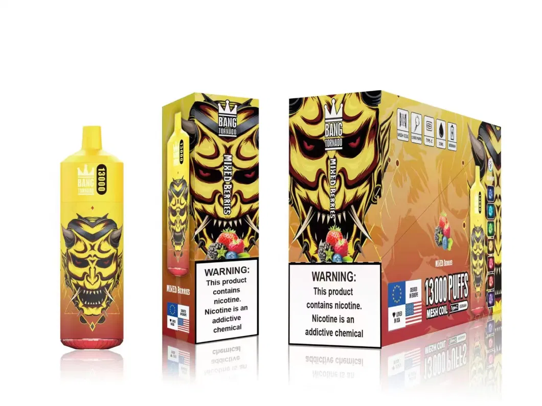 Bang King Aroma Original Poco 10000 Randm Tornado Nicotine Pouch Digital Box 12000/15000/12K/15K Puffs Disposable Vape Razz Bar Bang 13000 Puffs