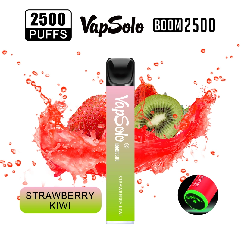 Top Quality Mesh Coil Bang Fume Ultra 2500 OEM/ODM Vaporizor Fruit Flavor Tastes Vapsolo Boom Cigarette Electronic