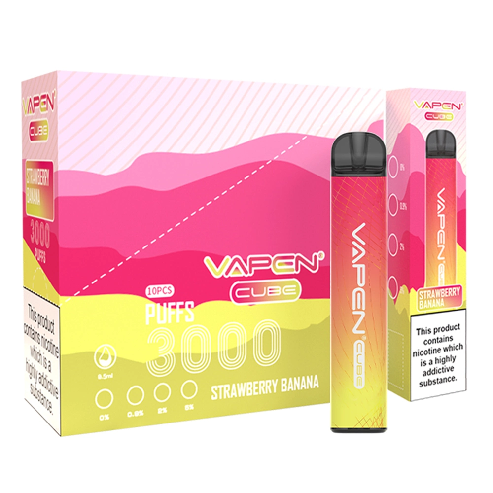 Vapen Cube 3000puffs Fruity Flavors Wholesale Disposable Vape Pen