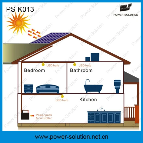 3 Bulbs Solar System with USB Charging Mobile Phones