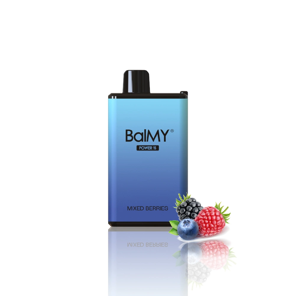 Balmy Power 15 8000 Puffs Rechargeable Disposable Vape Pod Kit 550mAh &amp; 15ml