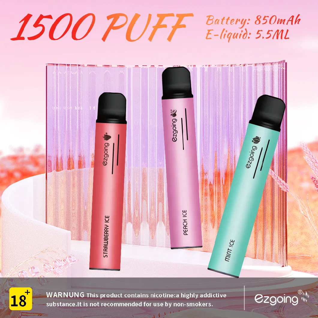 600puff Puffs Tpd-Registered E-Liquid 2ml Super E Hookah Charger