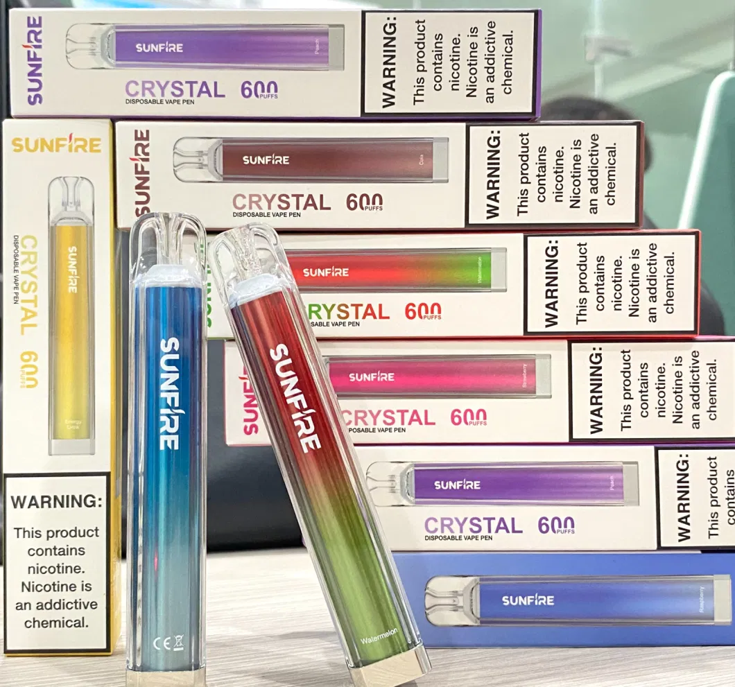 Best Alibaba Online Shopping Distributors Disposable Crystal Bar Electronic Smoke Hookah Vape Pen 500 600 700 800 Puff in Europe/UK