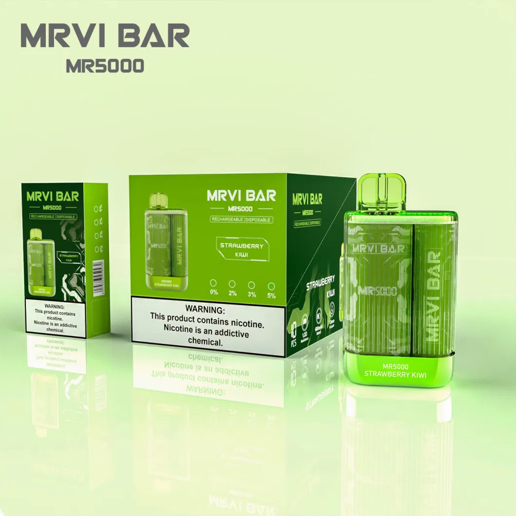 Wholesale Disposable Vape Pen 5000 Puffs Elf Crystal E Cigarette Mrvi Bar Pod Elfworld Ultra Caky Te5000 Puff