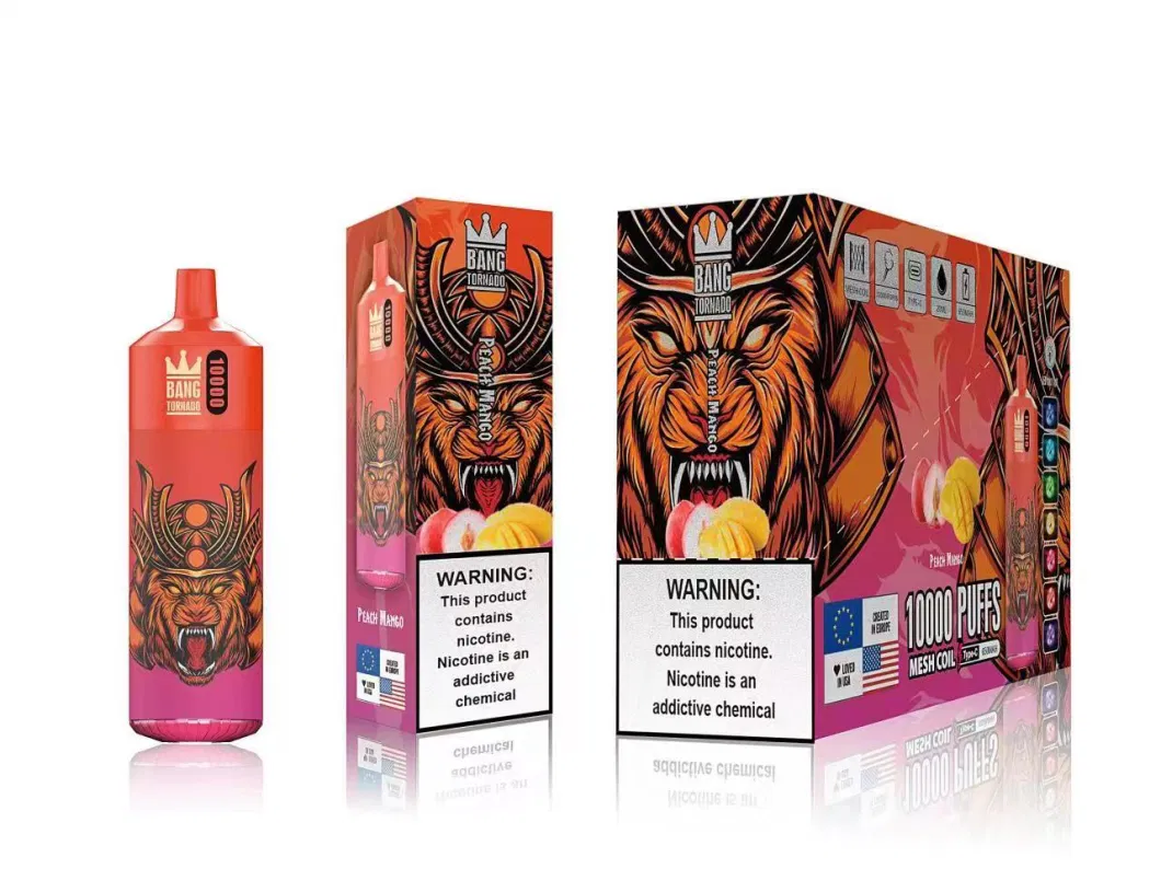 Wholesale I Vape Rechargeable Disposable E Cigarette Elf Bang 10000 Puffs Vs Tornado 9000 Puffs Vape