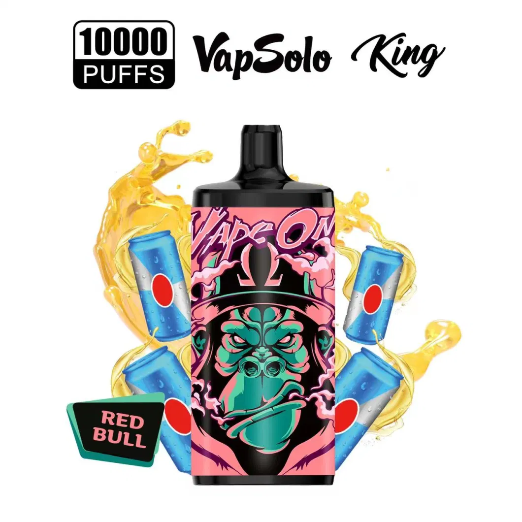 Shenzhen E Cigarette Vapsolo King 10000 10K Puffs Poco E Cig Wholesale Vape Luxtrend Disposable Vape