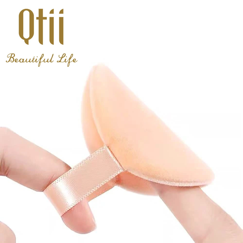 Ultra-Thin Round Soft and Delicate Flocking Strap Powder Puff