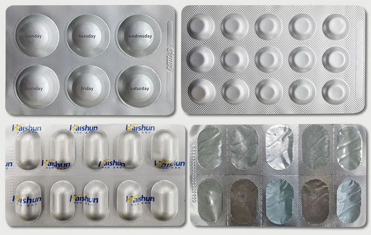 Dpp-160r Flat Plate High Speed Tablet Capsule Pill Automatic Plastic Blister Strip Packing Making Machine