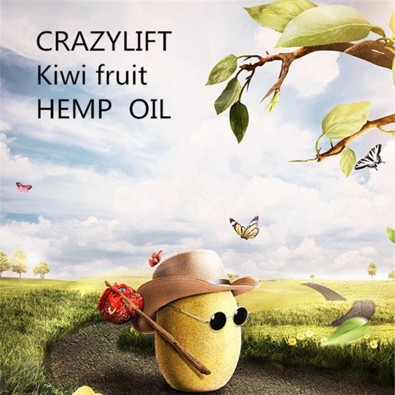 Kiwi Fruit Organic Hemp Oil Massage Oil Soothes Pressure Pain Improve Sleeping Scraping Foot Bath Aromatherapy Oi