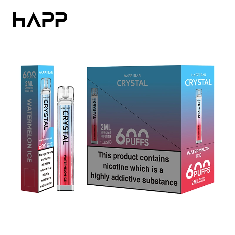 Hot in Europe 800 Puff No Nicotine Disposable Vape with Custom Logo and Packaging