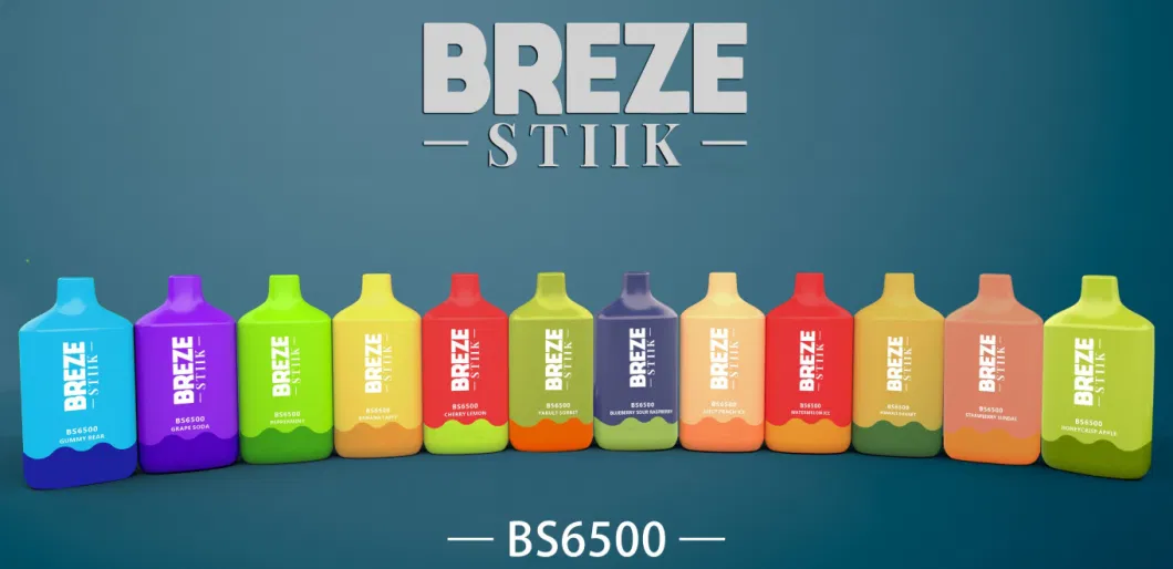 Wholesale Disposable I Vape Breze Stiik BS6500 Puffs Hotbox Vape