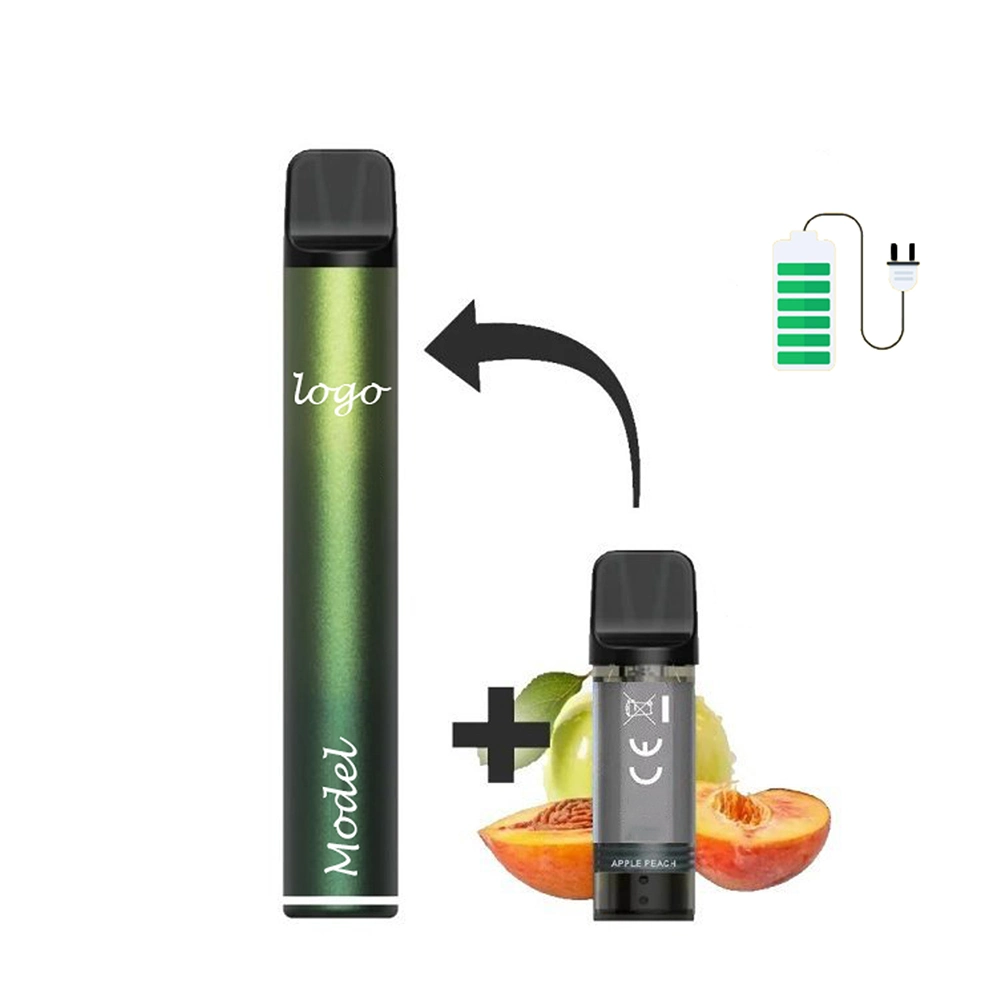 Prefilled Pod Disposable Vape Pen Replaceable 2ml Replace Pod Kit Hot Selling for EU Market with Tpd