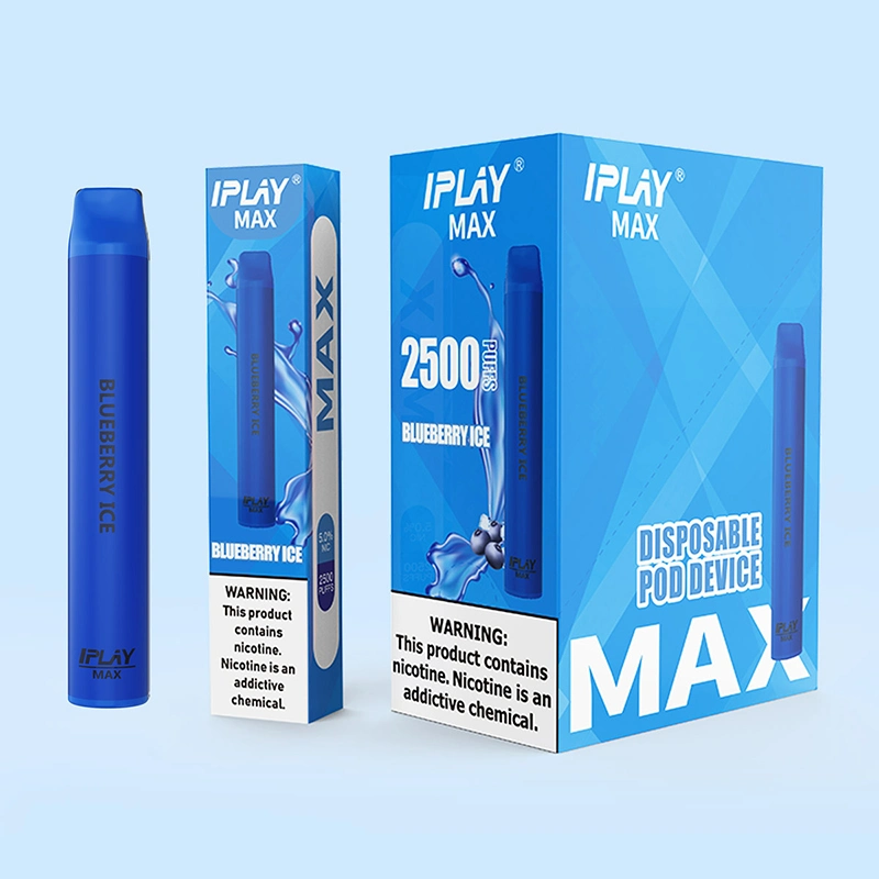 Big Vapor and Good Taste Iplay Max 2500 Puff Plus Disposable Vape