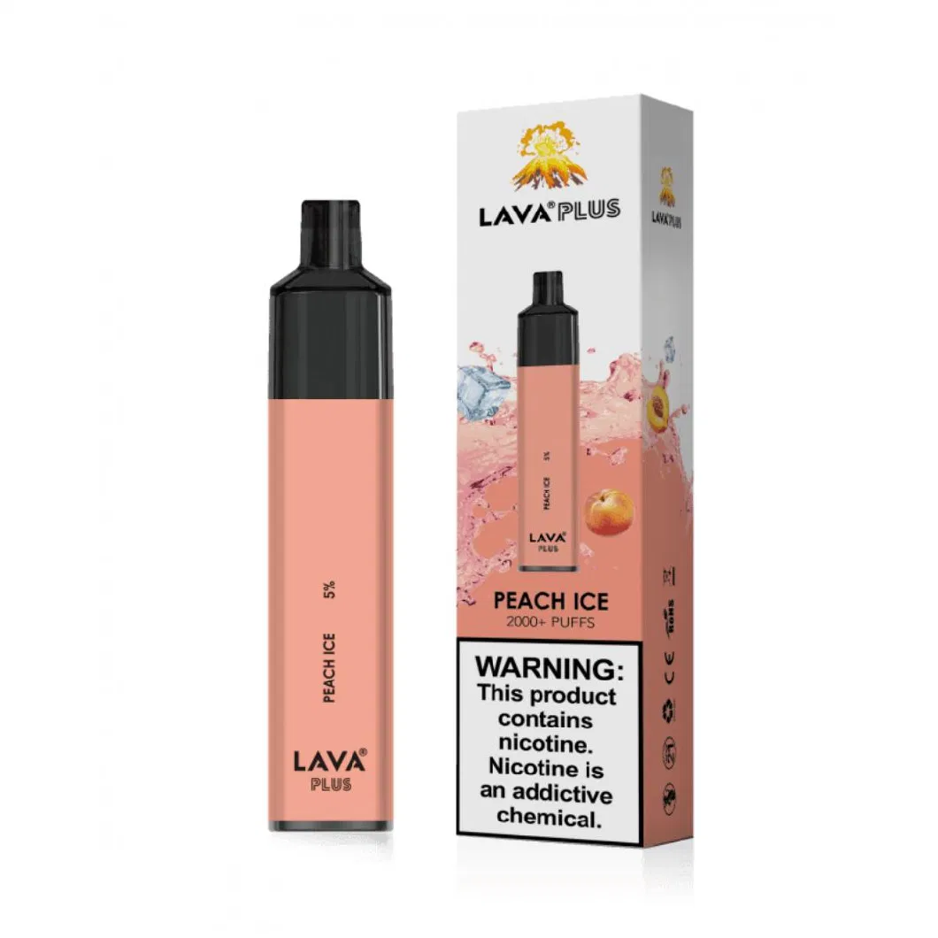 Lava Plus Disposable 2000 Puffs Vape Pens with 12 Flavors