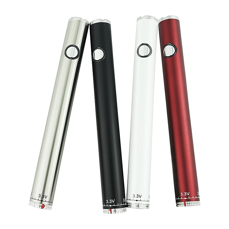 Custom Logo Printed 350 mAh Slim Pen Batteries 510 Thread Cartridge Twist Preheating Vape Battery