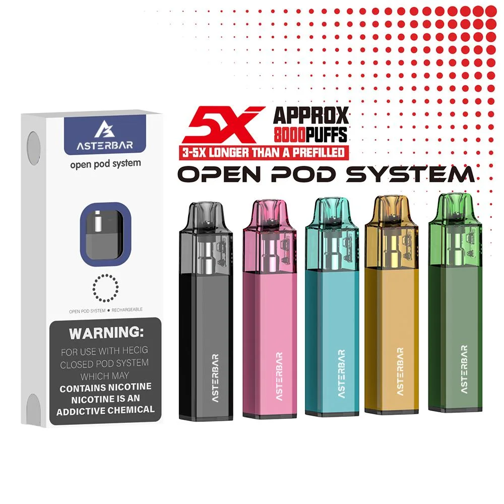 Wholesale I Vape 2024 Asterbar M3 Pod 3ml Open Pod System Easily Add Your Own Ejuice with LED Light Flashing