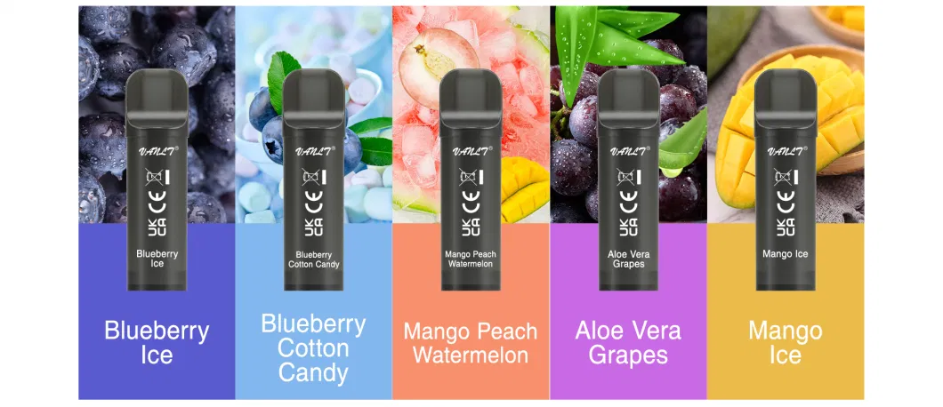 800puffs Vape Pod Elbar High Quality Disposable Vape Mixed Fruit Flavors Strawberry Ice Cream Available