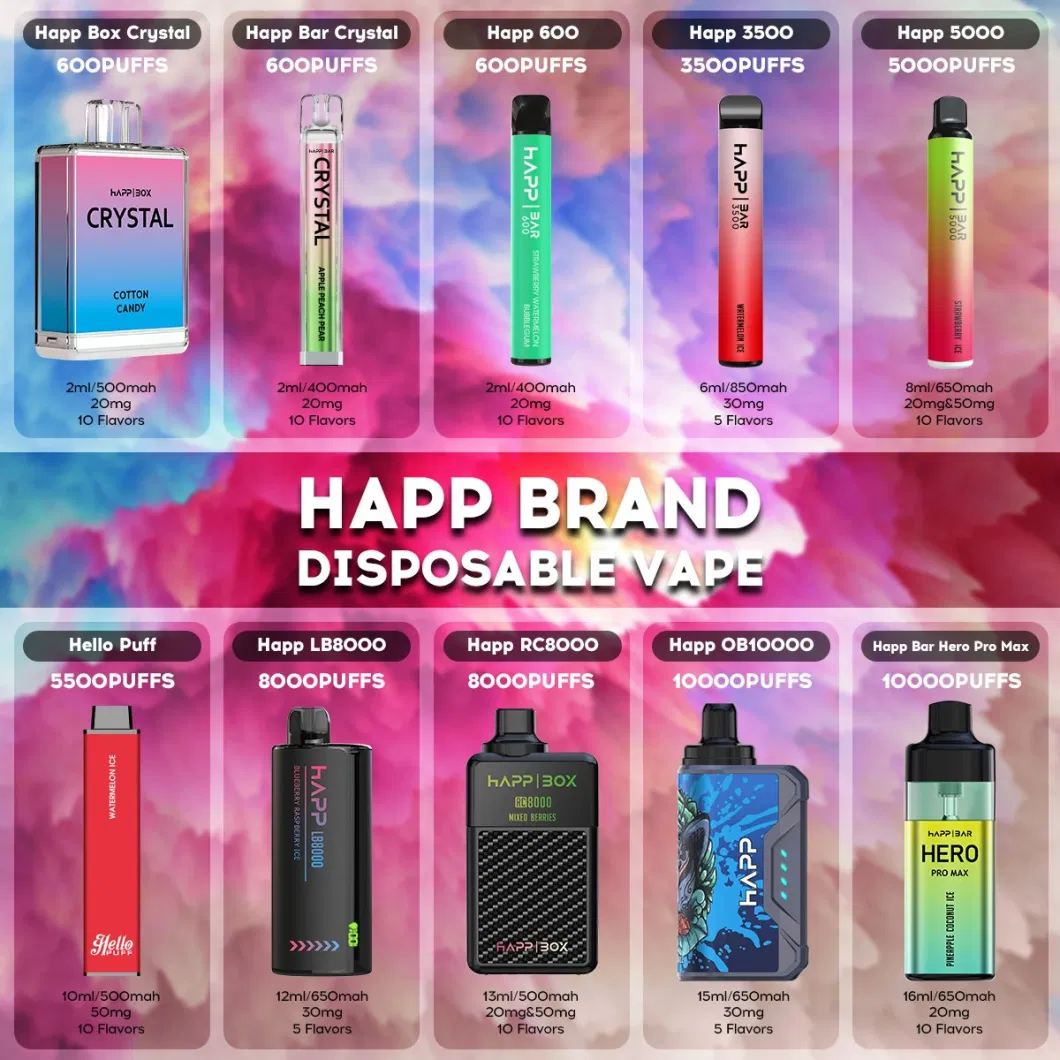 Good Taste Flavors 10000puffs Disposable Vape Electronic Cigarette Wholesale Factory Vape