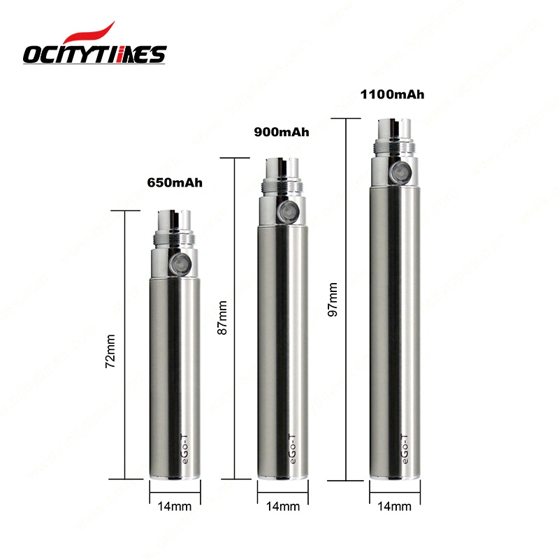 High Quality E Cigarette Vape Cartridge Battery Print Your Logo Wholesale Vape Pen Battery