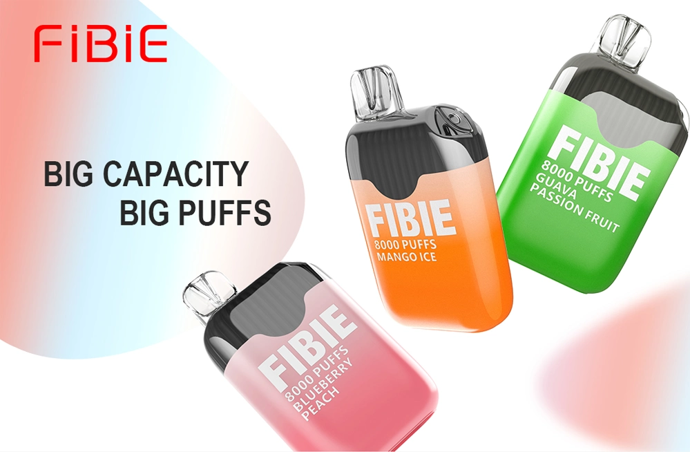 Shenzhen Fibie PRO 8000 Puffs Disposable Vapes Juice E Cigarette Original Factory OEM ODM I Vape Puff Bar 550mAh Rechargeable 16ml Wholesale I Vapers