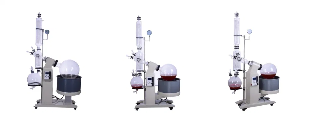 Display Fully Auto Digital 10L-100L Vacuum Explosion Proof Rotavp Rotary Evaporator