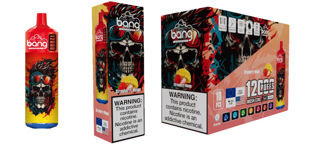 New Bang Box 12000 Puffs Vs Tornado 9000 10000 Puff Bar E Cigarette Rechargeable Vaper China Wholesale I Vape Tornado 12000 Bang XXL Disposable Vape Pen