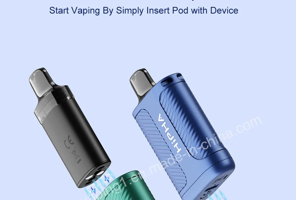 Cost Effective Hipha Pod Replaceable Disposable Pod Kit 5000 Puffs Vape Menthol Abar 3000 Vapeman 600 Puffs Wholesale Vape 800 Disposable E Juice Vape