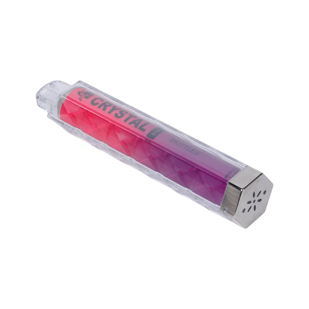 Disposable Vape E-Cigarette Crystal Bar Vape 600 Puff