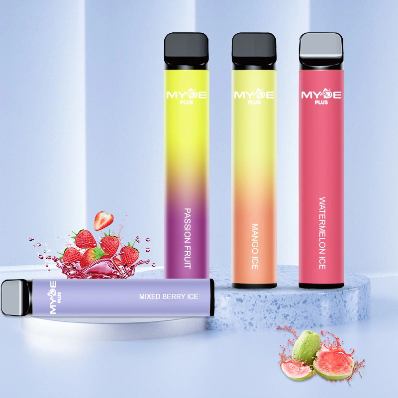 2023 New Coming Myde Multiple Fruity Flavors 800 Puffs 0% 2% 5% Nicotine Disposable Vape Pen