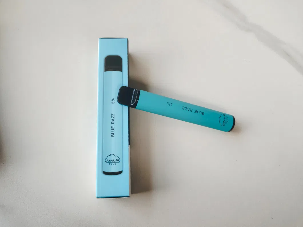 Air Glow Plus Mini and Disposable E Smoke Cigarette - Blue Razz Flavor