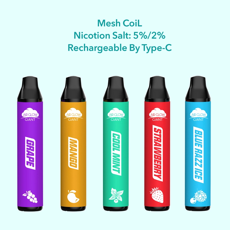 Latest Brand Slim 25ml Lio Vape Pen 5 Different Fruit Flavors Type-C Charge Disposable Vape 5 Flavor
