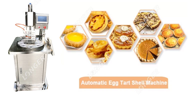 Stainless Steel Customized Puff Pastry Tart Shell Maker Egg Tart Skin Machine