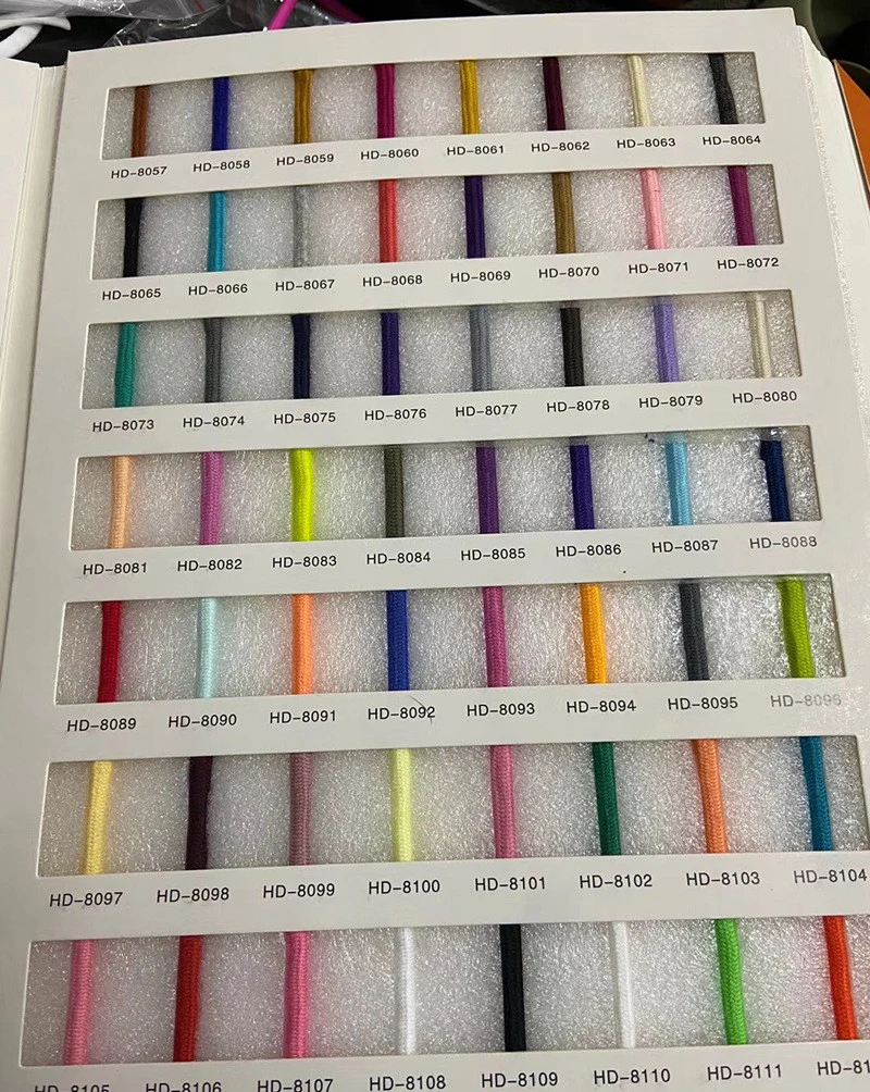 Cotton Rope 120 Color Straight Color Bullet Tips Drawstring for Hoodies Sweater Hat and Pants