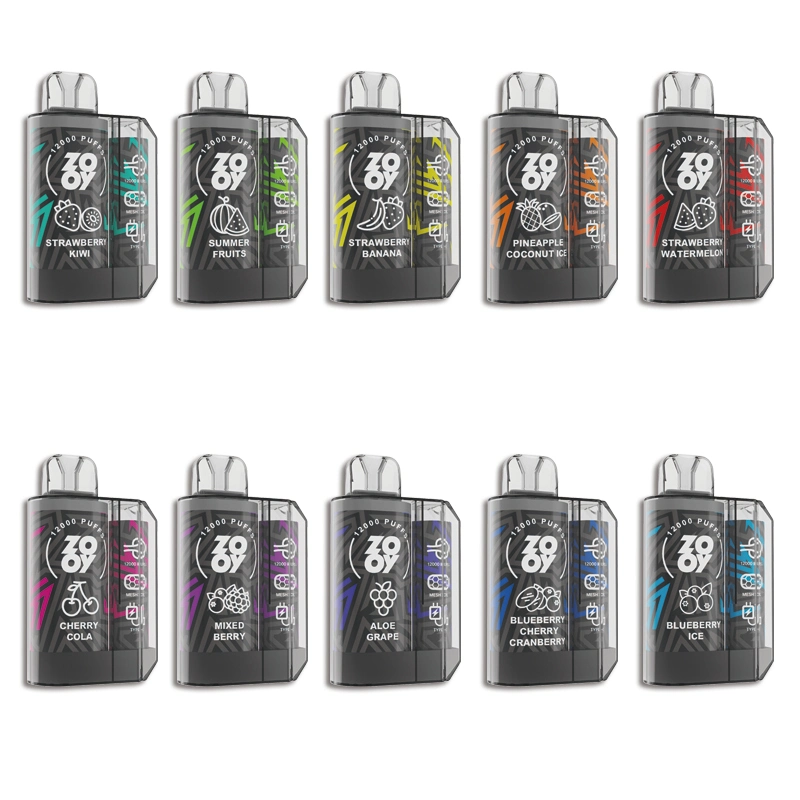 2023 New Product Brand Disposable Vape Pod Factory Price Wholesale Zooy King 15000puffs LED Light 26ml E-Liquid Prefilled Mesh Coil E Hookah Charger Puff