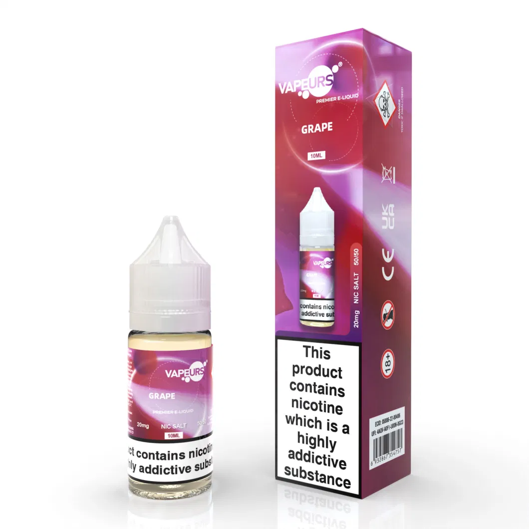 Nic Salt Vape Juice Shisha 10ml 30ml 50ml 60ml 100ml E Liquid Various Flavors Vape Pod E-Juice