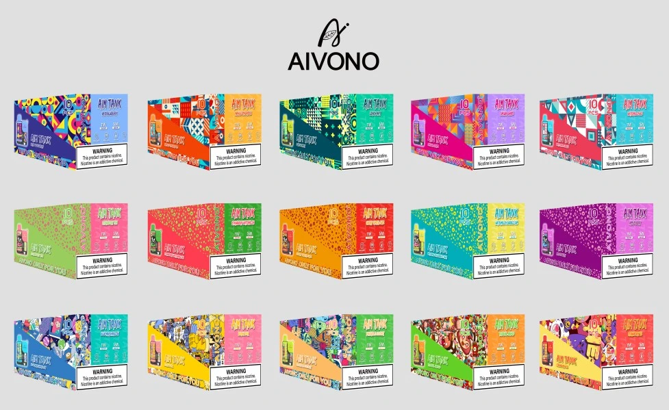 Disposable Vape Pod Aivono Aim Tank 9500 Puffs Electronic Cigarette Wholesale Vapers 15 Flavors Vape with Child Lock Function Vaping Device