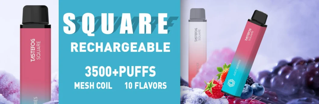 Tastefog Square 3500puff Wholesale I Vape Disposable Vape Pen 2%Nic Puff Bar