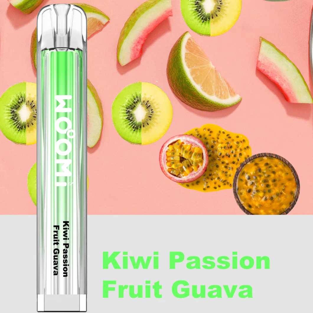 Wholesale Disposable Vape Pen Germany Warehouse 600 800 Puff 2% Nicotine Kiwi Passion Fruit Guava Flavor Elf Vape E Cigarette Disposable Vape Pen Pod