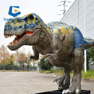 Jn-Zm24 Waterproof Realistic 3D Life-Size Simulation Animatronic Dinosaur T-Rex Dinosaur Model