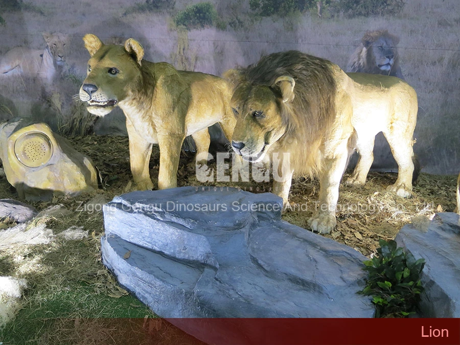 Animal King Statues Lion Robot Animals