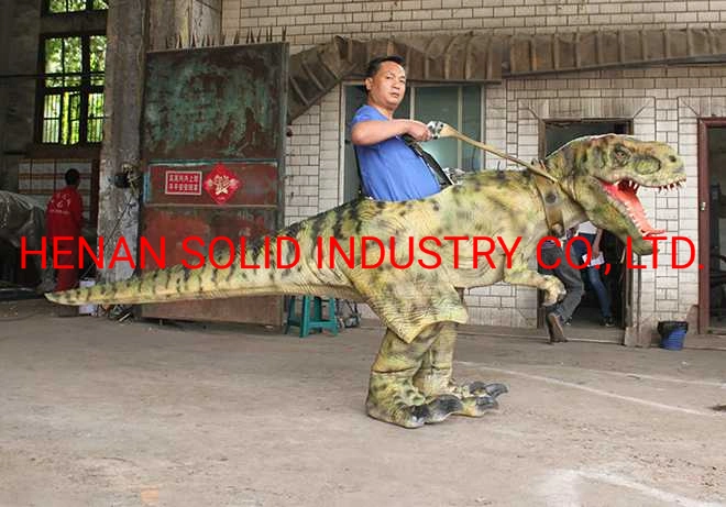 Silicon Rubber Costume for Adult Robotic Dinosaur Costume