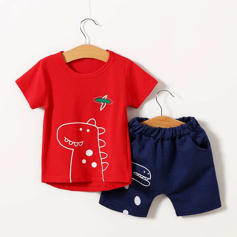 Cute Outwear Baby Suit with Dinosaur Pattern