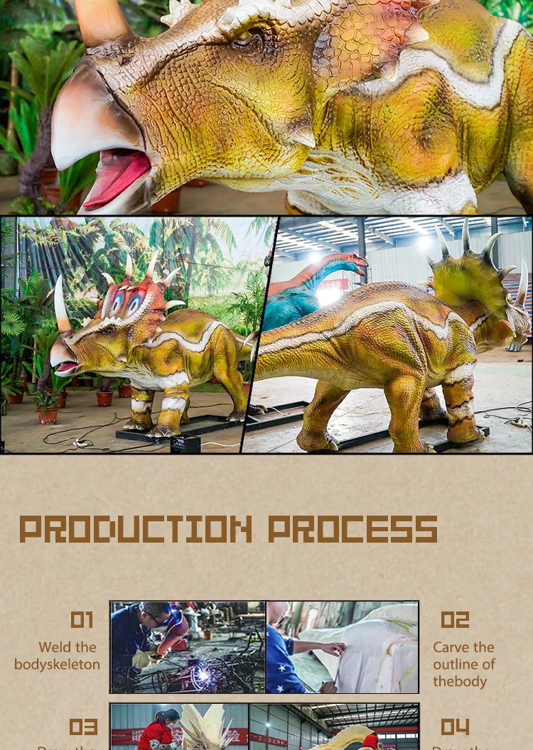 Realistic Pose Design Dinosaur Halberdiosaurus Shopping Mall Dinosaur Park Design Animatronics Outdoor Dinosaurs