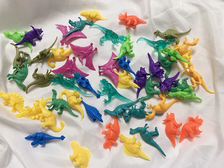 Little Dinosaur World Simulation Toy Jurassic Dinosaur Soft Glue Solid Model Hot Fashion Miniature Plastic Animals Dinosaur