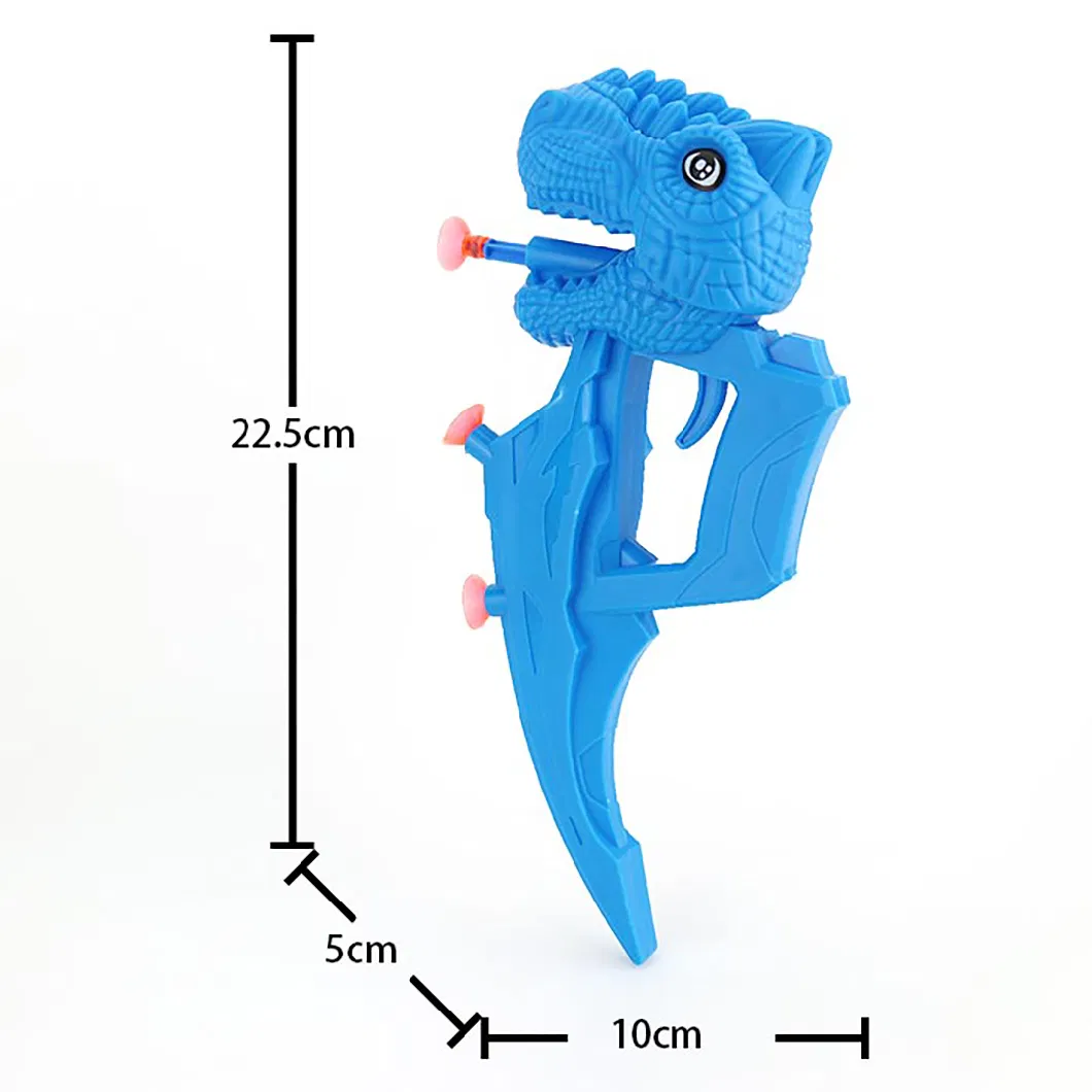 Dinosaur Tyrannosaurus Rex Sucker Guns Shooting Games Soft Bullet Gun Toy Candy