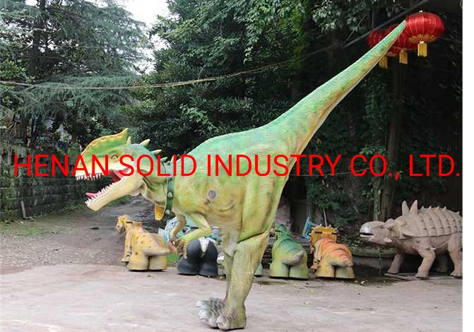 Amusement Park Adult Animatronic T Rex Dinosaur Costume