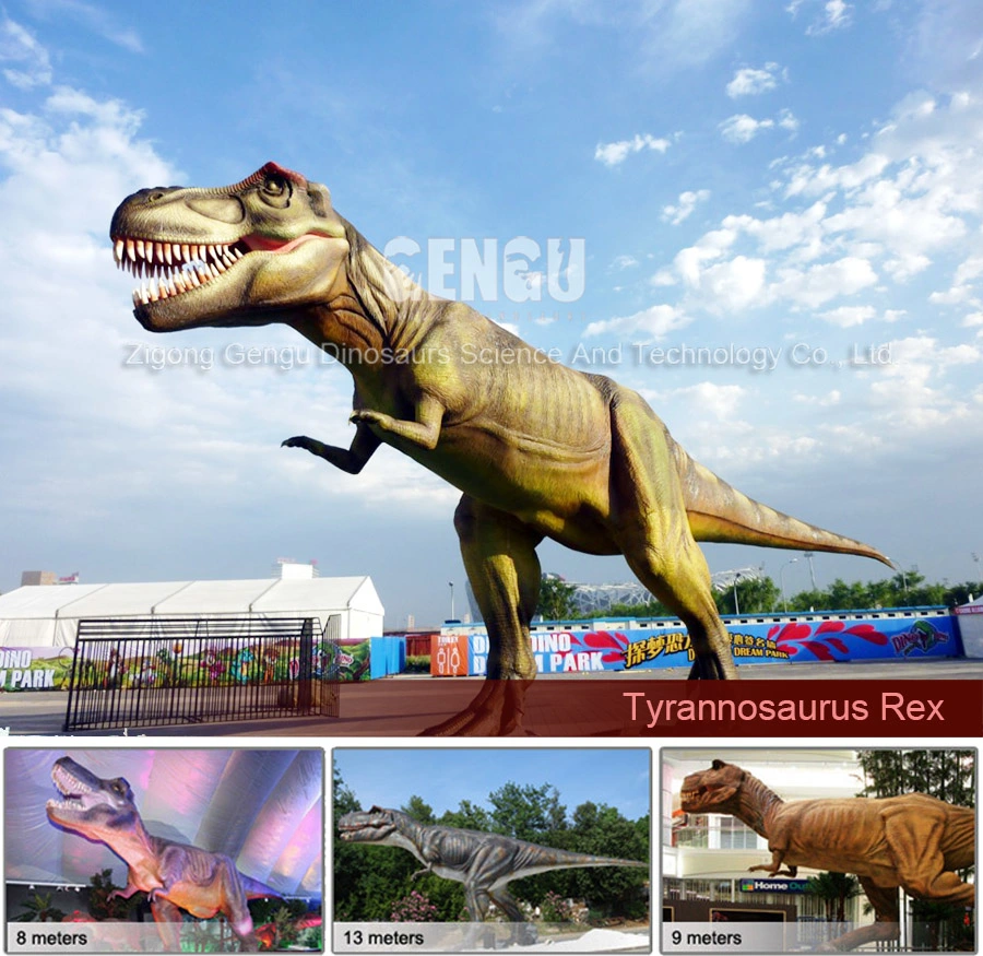 Amusement Park Life Size Animatronic Dinosaur for Sale