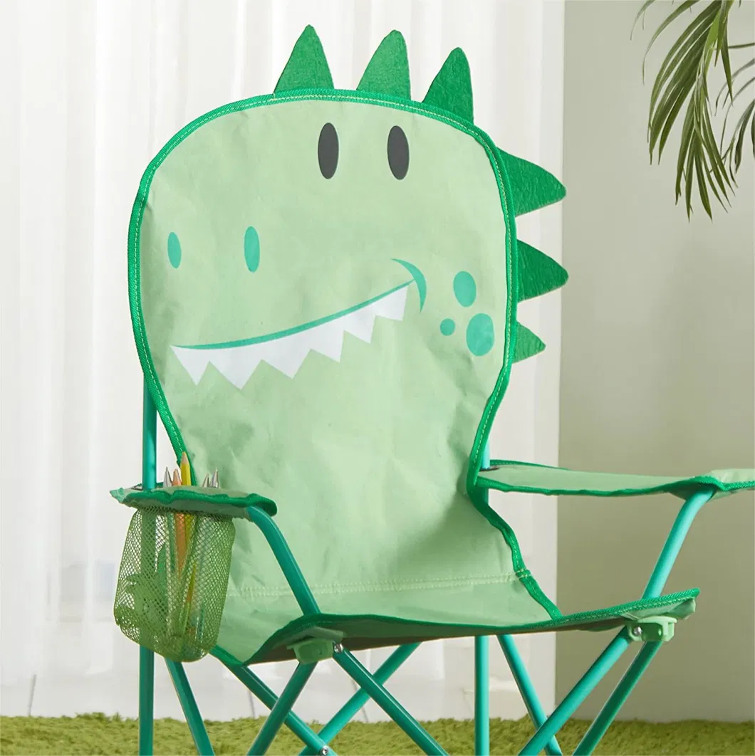 Folding Camping Heritage Kids Dinosaur Children Figural Camp Beach Chairs