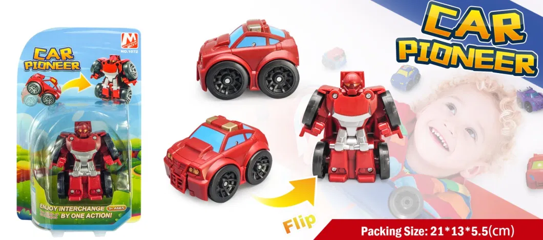 Transform Series Plastic Robot Toy Small Package Intellectual Educational Toys Kids Toy Educational Toy Children Toy Plastic Toys DIY Toy